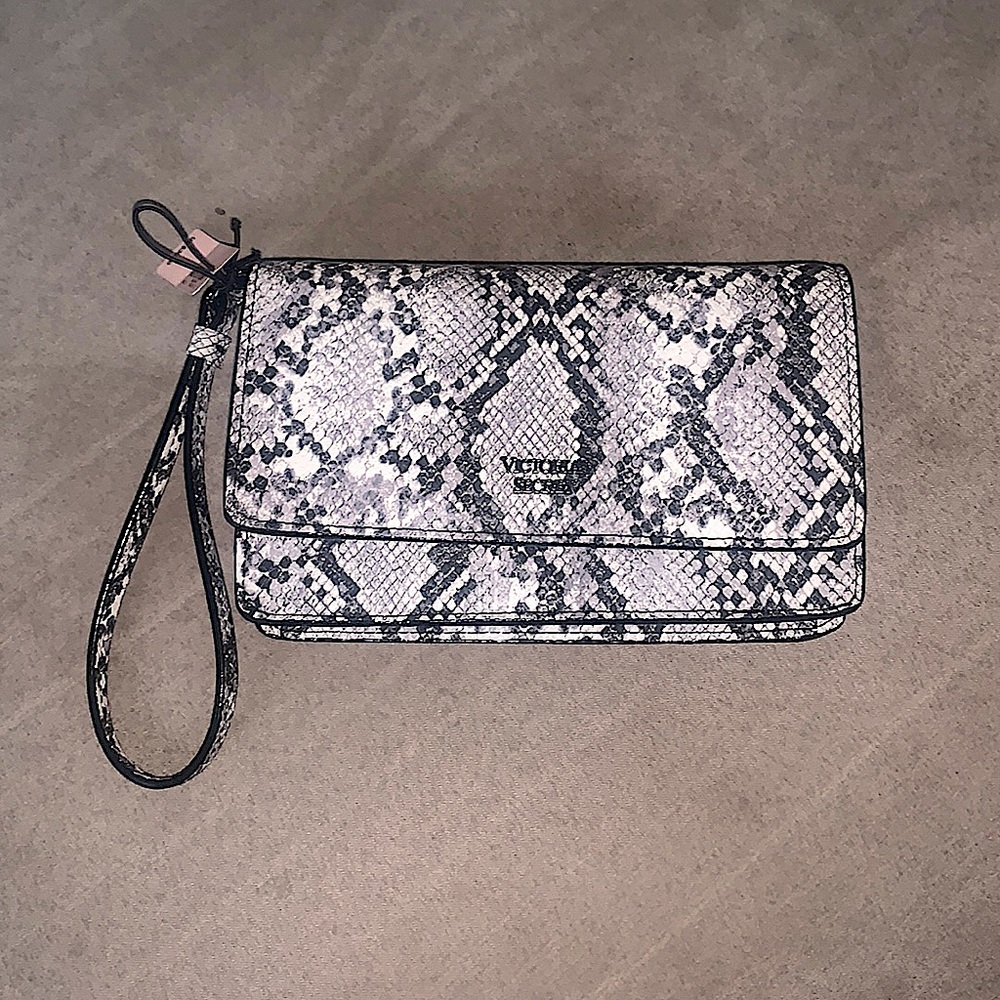 Victoria Secret Snake Skin Clutch